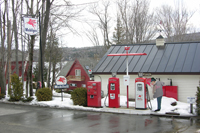 Newbury, NH - Gas Pumps - Spring